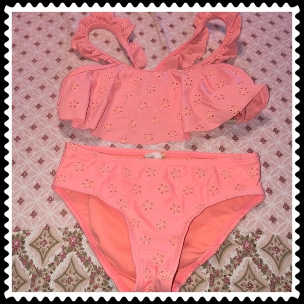 🍑GB girls GUC size 6 bathing suit..